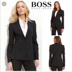 NEW Hugo Boss Brown Juicyra Blazer